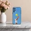 T-Tennis B-Ball Sport  Phone Case For Samsung S25,24,23,22,30,21,10,9,Ultra,Plus,Lite,FE,4,5 G Soft Black Case
