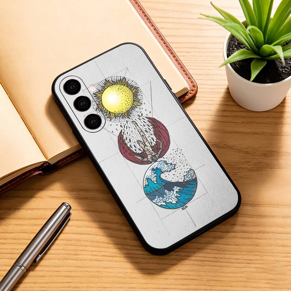 I- Icarus  Phone Case For Samsung Galaxy A73,A72,A71,A70,A53,A52,A51,Soft Silicone Black Cover