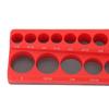 3PCS Magnetic Socket Organizer Set 1/4in 3/8in 1/2in Drive Sockets Storage Tray Powerful Portable So