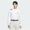 Men S Cold Ready 3 StripeS lS Mock Neck Shirt Jl7945