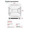 Desktop Stand Computer Riser Dustproof Base Heat Dissipation Bracket Aluminum Alloy Cooling Holder Dock for Mac mini M4/M4 Pro