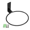 Modern Iron Wall Mounted Plant Holder Stand Elegant Flower Pots Rings Planter Hanger for Indoor Outdoor Balcony Use