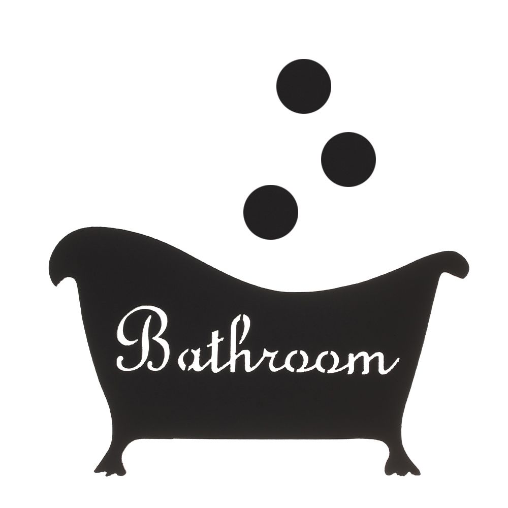 Door Washroom Poster Toilet Entrance Sign Woman & Man Mirror Surface Decal 3D Wall Stickers