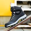 Mens Work Outdoor Boot Safety Shoes Steel Toe Cap Puncture-Proof Work Sneakers Indestructible Work Shoes Men Advisable Shoes New