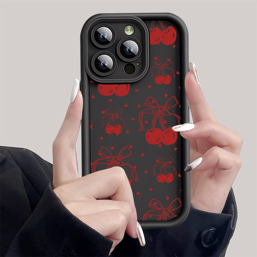Чехол для телефона с цветами вишни для Apple iPhone 16 11 13 15 12 14 Pro Max 13 12 14 Plus 16 11 15 Pro Силиконовый Мягкий Чехол