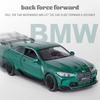 1:32 Scale M4 Coupe Alloy Sports Car Model Diecasts & Toy Vehicles Metal Toy Car Model Sound Light Simulation Collection Kids Gift