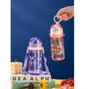 520ML Water Sippy Cup with Straw Drinking Bottle Cup New Kids Water Bottle