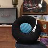 40Cm Vinyl Record Shaped Pillow Retro Throw Pillow For Music Lovers Disc Party Creative Plush Cushion Record Sofa Couch Pillow