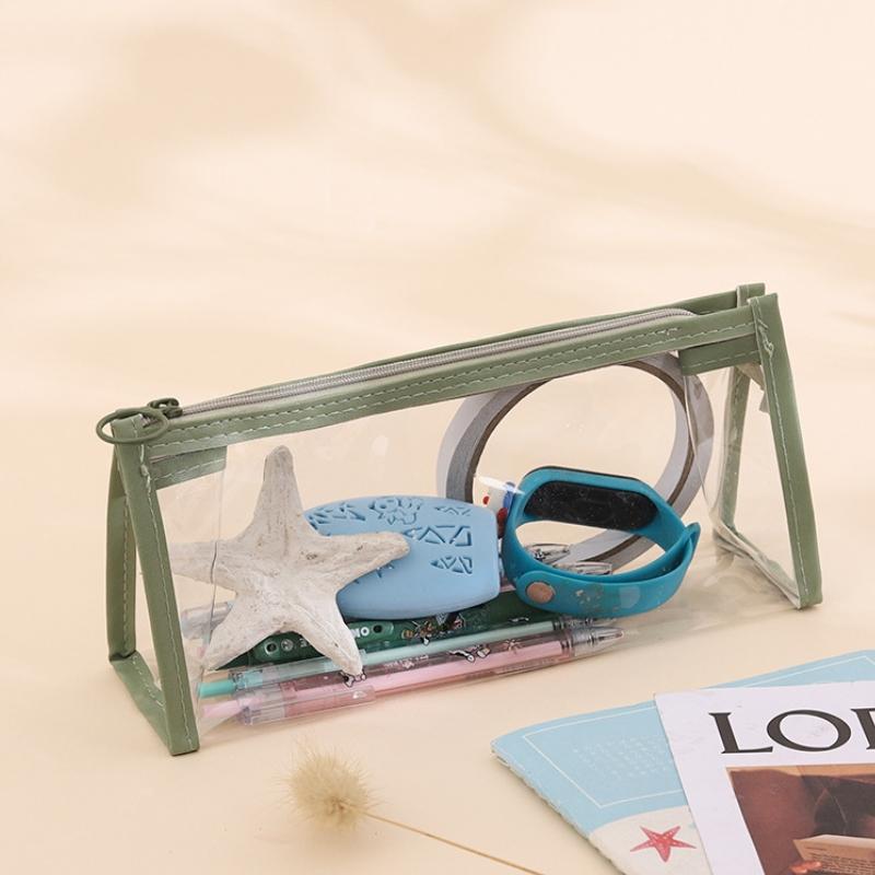 1 шт. канцелярская сумка большой емкости на молнии для хранения для учеников начальной школы портативная водонепроницаемая канцелярская сумка