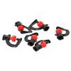 30PCS G Type Rotating Spray Nozzle Hanging Sprinkler Atomizing Nozzle for Garden Greenhouse