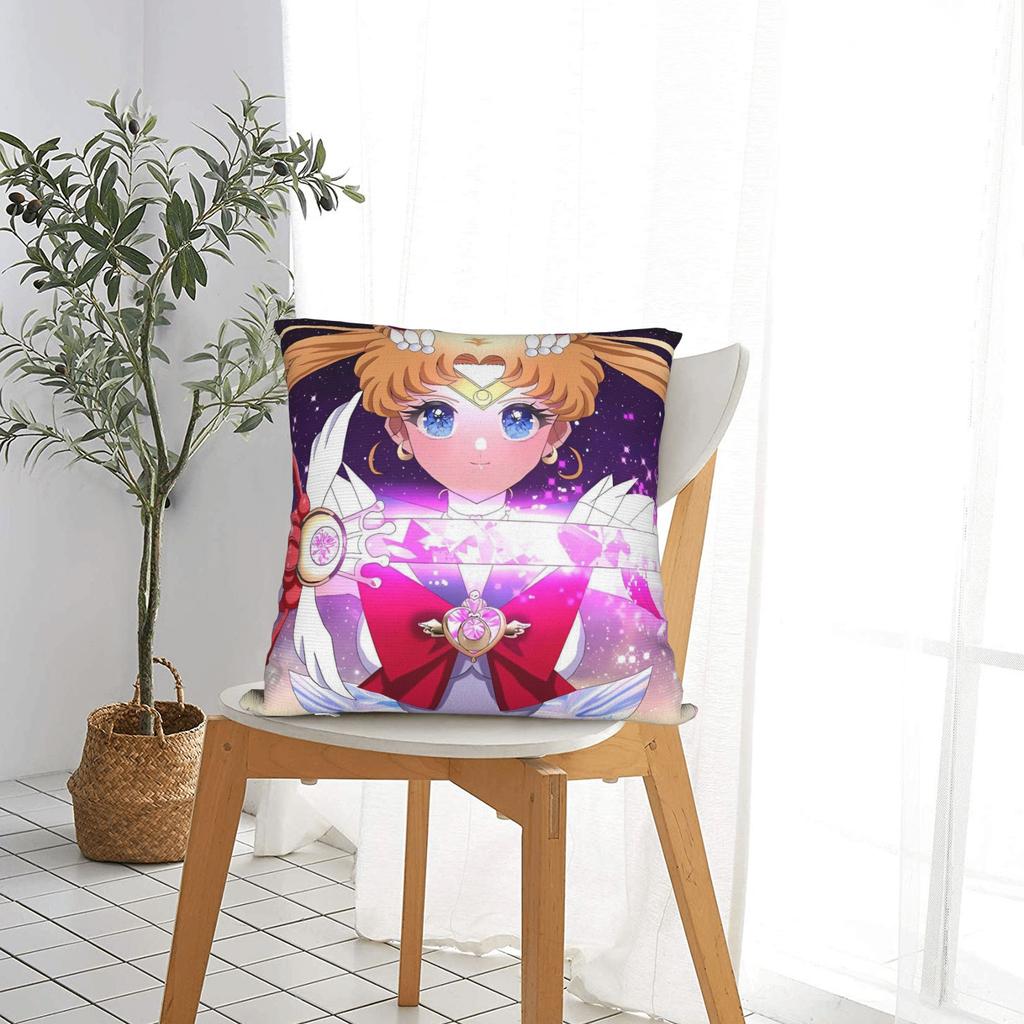 Pillow Cover Sailor Moon Morden Pillow Case For Office Car Home Decor Pillowcases