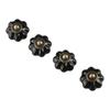 Round Ceramic Pumpkin Handle European Style Drawer Knobs Simple Door Pull Handles  Wine Cabinet