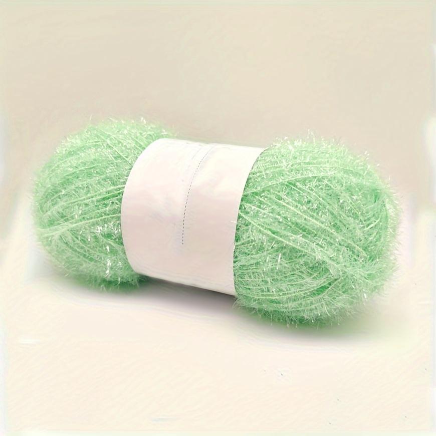 6pcs Segment Dyed Raffia Yarn for Beach Bags Chunky Polyester Bundle (300g) - Textured Crochet Knitting Yarn for DIY Tote Bags, Shawls