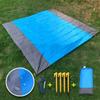 Sheet Tarp Sandproof Outdoor Picnic Pad Folding Camping Mat Anti-Sand Blanket Waterproof Beach Mat