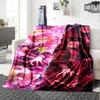 1pc Blanket - Mitsuri & Nezuko Print Design,Lightweight Blanket for Sofa,Bed- Soft &Warm,Gift for All Seasons