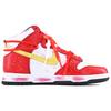 Nike Dunk Low Красный Конь Привлечение Богатства Кожаные Высокие Кеды для Скейтборда Унисекс Красные DD1869-103(Team168-)
