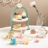 Bread Wooden Maker Ice Cream Shelf Dressing Table Children Toy