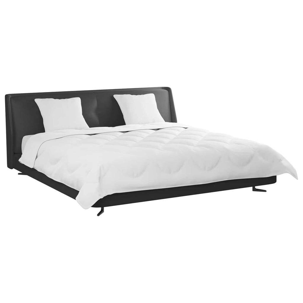 Duvet Set 3 pcs White Microfiber and Down Feathers