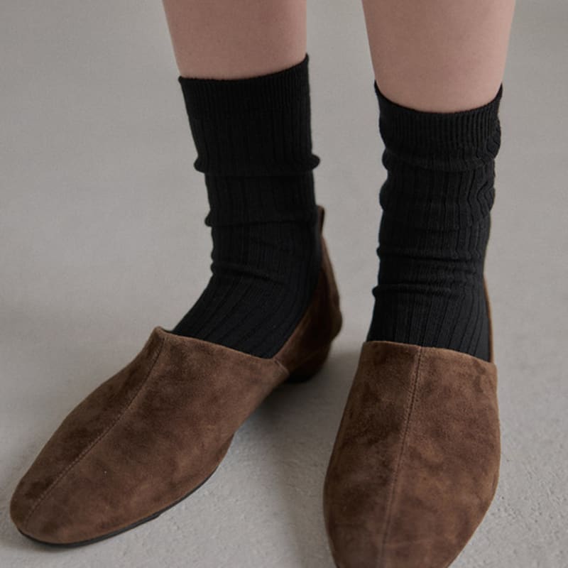 MangoManyPlease MILO RIBBED SOCKS_3COLORS