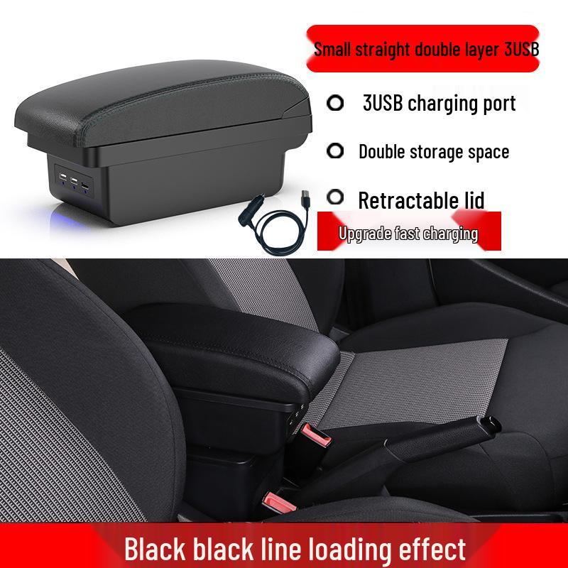 Perodua Axia North Deer Daaxia Center Armrest Storage Box