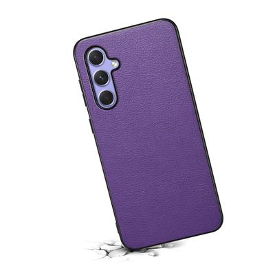 Чехол с текстурой телячьей кожи для Samsung Galaxy A54 5G Накладка PU+TPU+PC Противоударный чехол для телефона