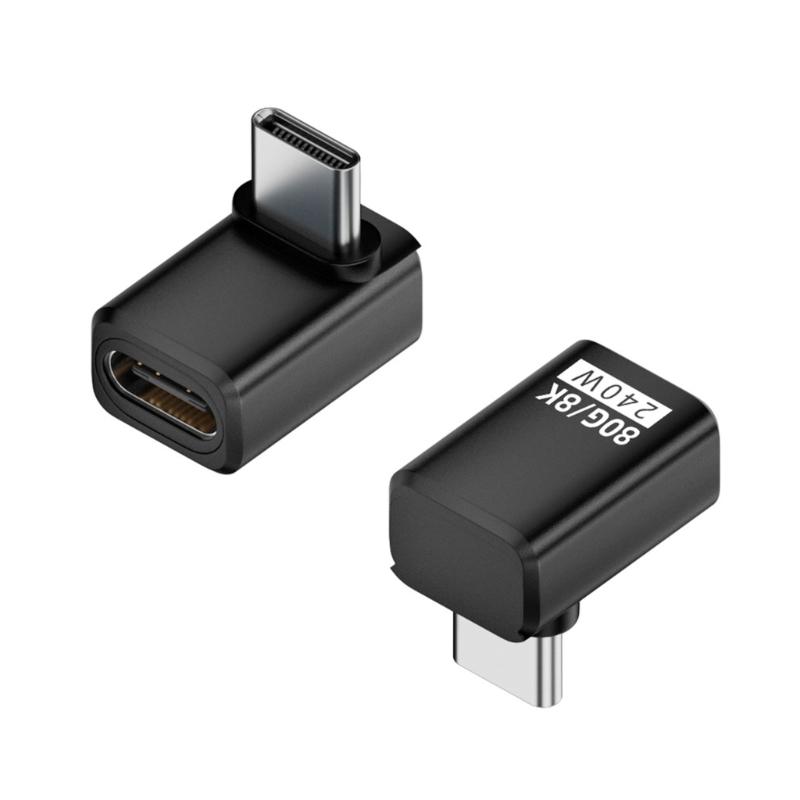 Адаптер USB Type-C 240 Вт 80 Гбит/с 8K@60 Гц для устройств Thunderbolt 4/5 для эффективной передачи данных