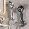 Movable Suction Cup Shower Head Holder for Children's Bathroom - No Drill Bracket Fixator