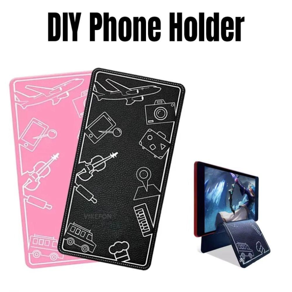 Collapsable DIY Phone Holder Multi-functional Adjustable Phone Rack Video Meeting Live