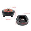 Solid Camera Hot Shoe Mount To 1/4"-20 Tripod Screw Adapter for Camera Flash Brackets Precise Machined Screw Adapter