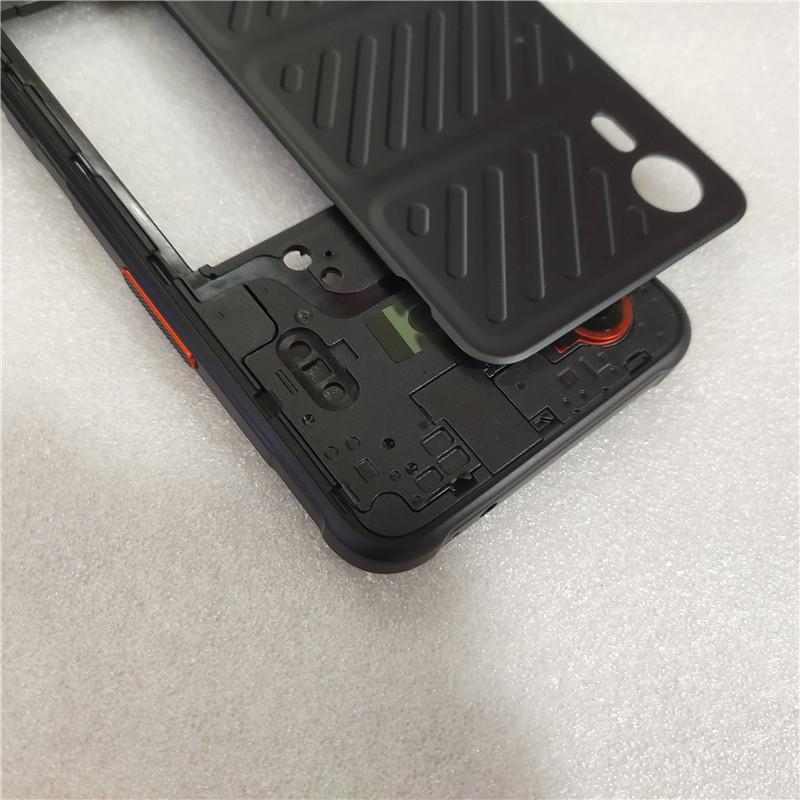 + Средняя рамка корпуса телефона для Samsung Galaxy XCover7 SM-G556B G556 + Задняя крышка корпуса с батареей Запасные части