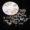 1 Box Hot Glitter Nail Art Mix 3D Metal Frame Jewelry Filling UV Resin Epoxy Mold For DIY Jewelry Making Crafts