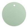 Thick Round Silicone Coasters Heat Resistant Non Slip Cup Mats Insulation Pot Holders Kitchen Table Protection Pads