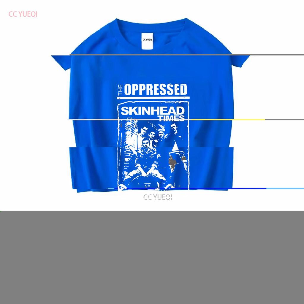 New Popular The Oppressed Skinhead Times Wales Music T Shirt Size S XL vintage Washed Casual Comfortable Soft graphic Stylish