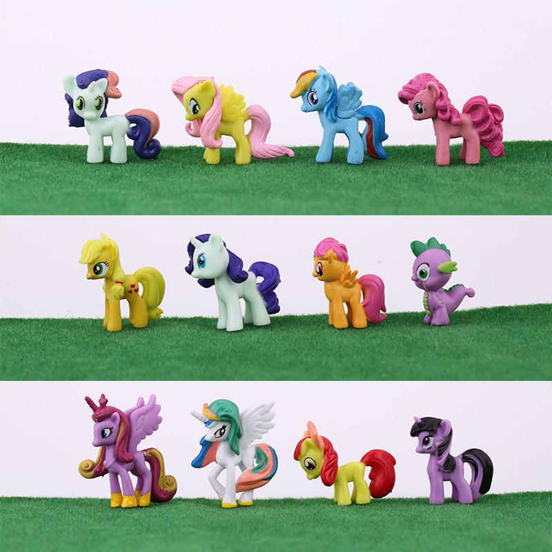 Новые плюшевые игрушки My Little Pony Сумеречная Искорка Пинки Пай Редкость Флаттершай Эпплджек Радуга Дэш Мягкая кукла Детский Рождественский подарок Обнимательная Пушистая 2