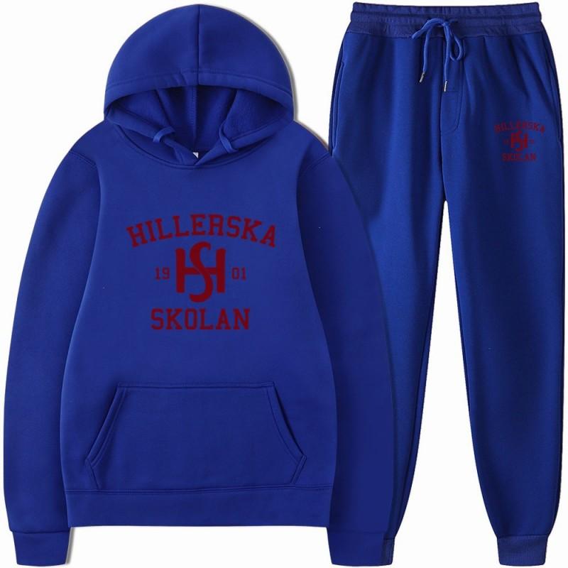 Young Royals Hillerska Skolan Hoodie - Casual Printed Pullover Teens