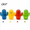 Hand Exerciser Squeezer Cactus Pinch Toy for Stress Relief, Soft TPR Rubber Squeeze Fidget Focus Toys School Sensory Toy, Cute Cartoon Funny