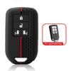 3 4 кнопки силиконовый автомобильный пульт дистанционного управления брелок чехол для Honda Accord EX EXL Civic Crv Hrv Pilot Ridgeline 2016 -2018 Pocketor