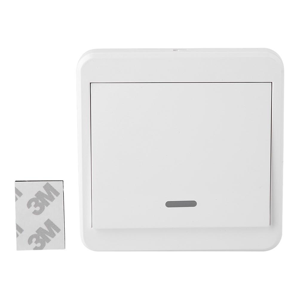 Панель переменного тока 86 настенный беспроводной пульт дистанционного управления реле переключатель передатчик и приемник 110-220 В 1 канал