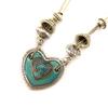 Les Trésors De Lily [E5754] - Дизайнерское колье «Воспоминания о прошлом», бирюзовый
