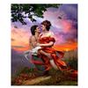Полный круглый/квадратный 5D Diy алмазная живопись закат пара вышивка полный набор крестиков домашний декор подарок ручной работы