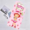 1pc Princess Strawberry1 Beach Towel, Beach and Seaside Swimming Pool Equipment, Fashion Pattern, Rectangular, Travel Essentials