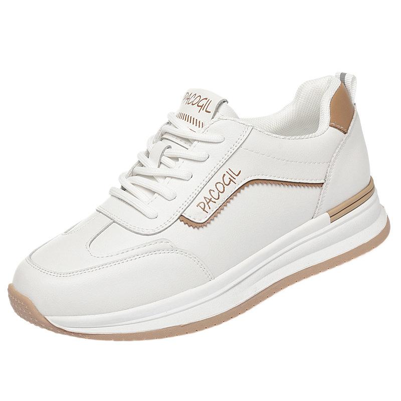 Sports Shoes for Women, Soft-soled Travel Shoes, New Spring and Autumn All-match White Shoes, Lightweight and Casual Running Shoes