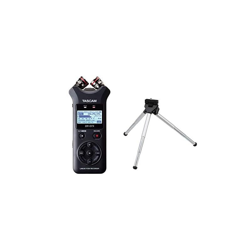 TASCAM Tascam - USB Equipped with Audio Interface Stereo Linear Pcm Recorder DR-07X + Mini Tripod Set