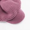New Autumn and Winter Solid Color Plus Velvet Fashion Warm Ladies Cap Knitted Soft Rabbit Wool Beret