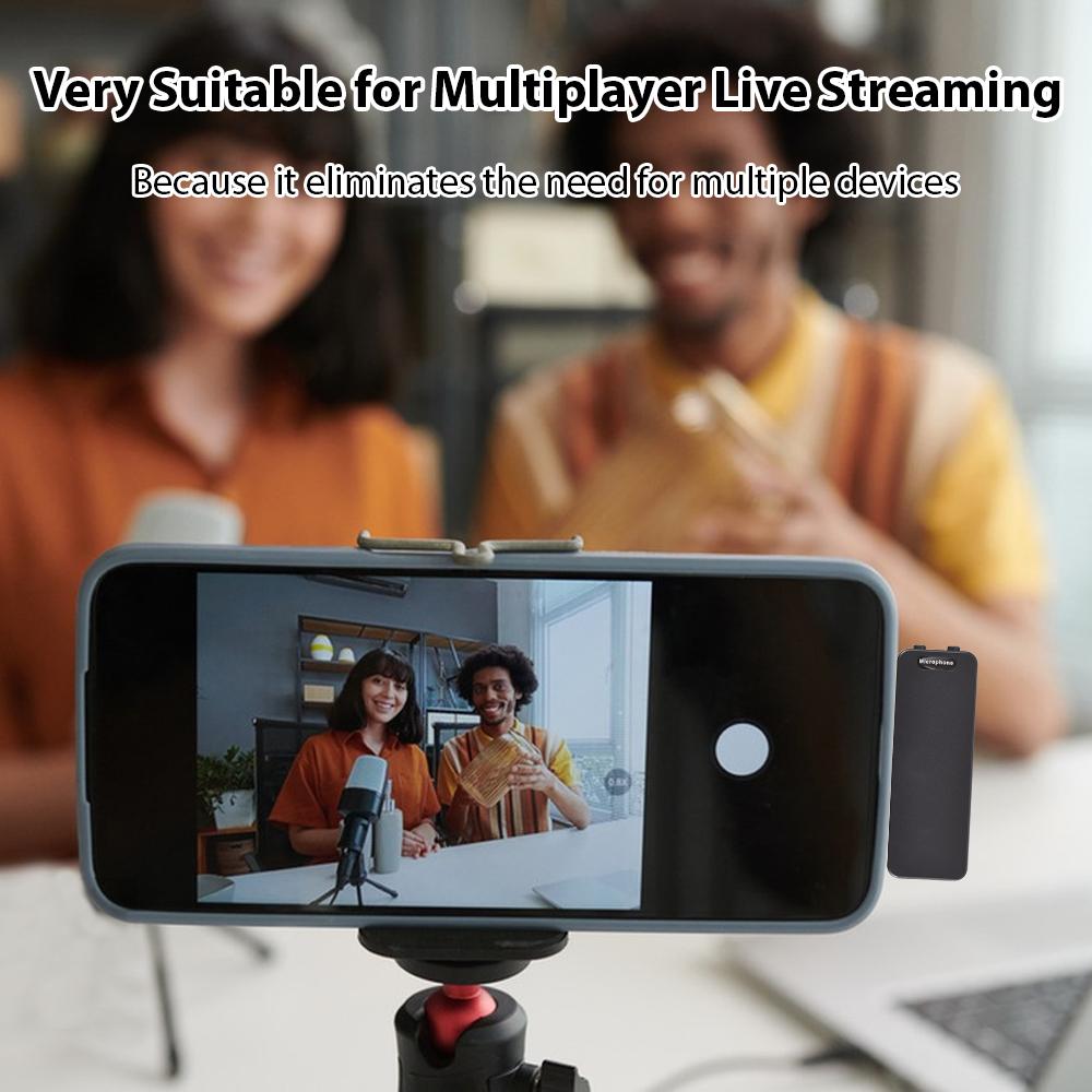 Профессиональный микрофон с шумоподавлением, микрофон с функцией звукоснимателя на 360 градусов, беспроводной тип-C