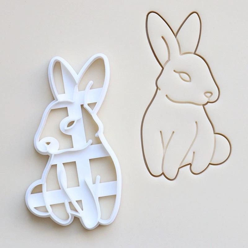 Набор формочек для печенья на Пасху, 9 шт. 3D пластиковые пасхальные яйца штампованные формы Linzer формочки для печенья для пасхальной вечеринки украшения