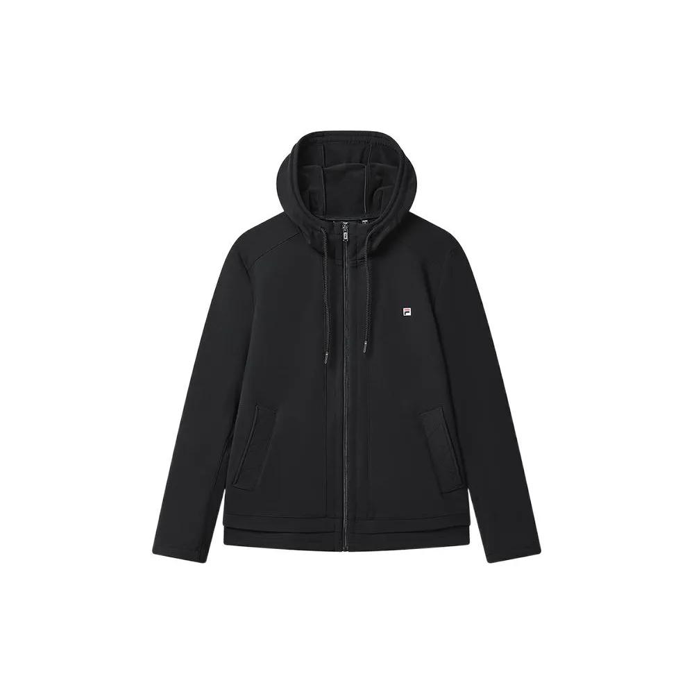 FILA Jackets Men's Jet Black Hooded Moderate Other (Unisex) Jackets F11M318508F BK