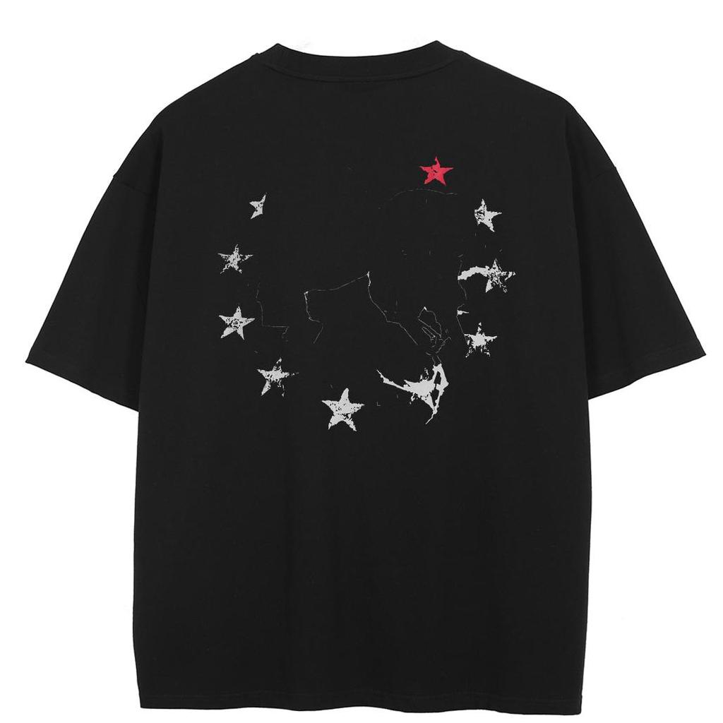 Уличная одежда Bothsides Funny Cat Graphic T-Shirt Хлопковая футболка Унисекс Топы Футболки Летняя футболка с короткими рукавами