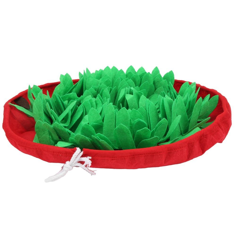 Portable Snuffle Bowl Soft Fabric Food Hiding Toy Boredom Relief Dog Feeding Toy Boredom Relief