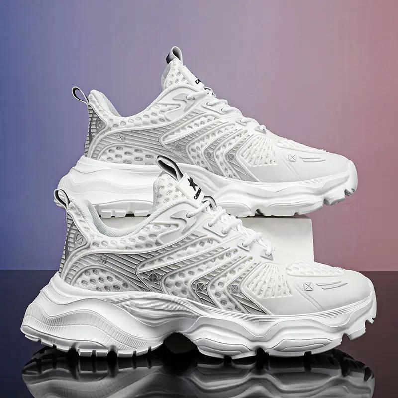 Модная мужская обувь для отдыха, мода 2024, кроссовки, сетчатые, теннисные, повседневные, мужские, походные, классические, оригинальные, дешевые, распродажа, корейский стиль